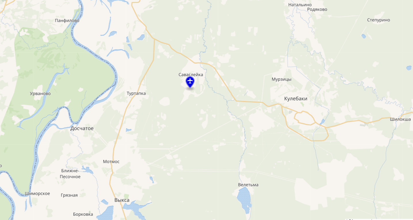 У РФ кажуть про вибухи та &quot;прильоти&quot; в районі авіабази, де базуються МіГ-31К